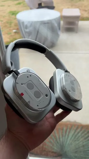The Nothing Headphone (1) #nothingheadphonea #noisecancelling #tiktokshopcreatorpicks 