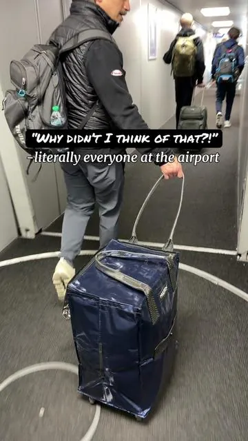 My fave travel packing flex is using my Hulken as a carry-on! #hulken #hulkenbag #carryon #tiktokshopcreatorpicks #tiktokshopspringglowup 