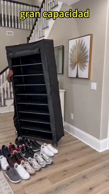10 tiers shoe rack. #shoes #tennisshoes #shoerack #TikTokShop#organize  
