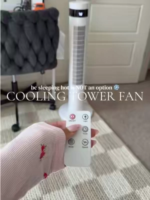 If your room gets unbearably hot in the summer, this is the upgrade you’ll wish you had sooner. #TikTokShopCreatorPicks #SummerEssentials #fan #hotsleeper #towerfan 