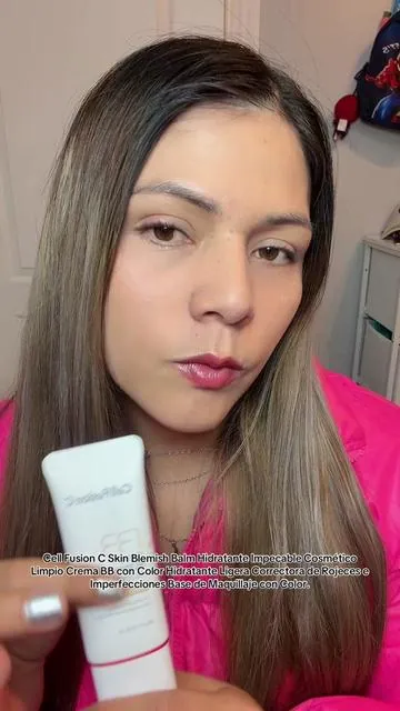 Cell Fusion C Skin Blemish Balm Hidratante Impecable Cosmético Limpio Crema BB con Color Hidratante Ligera Correctora de Rojeces e Imperfecciones Base de Maquillaje con Color.                                                   #cellfusionc #bb #makeup #tiktokshop 