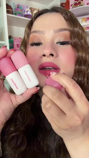 Tintas coreanas de larga duración @Colorgram US  #colorgram #tintasdelabios #nudeblurtint #maquillajecoreano #tiktokshopcreatorpicks 