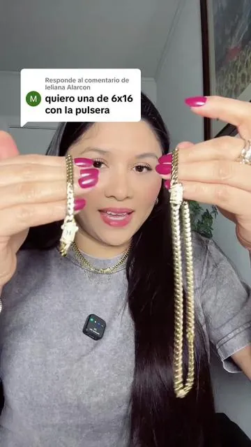 Respuesta a @Ieliana Alarcon set estilo Mónaco #necklace #goldplatedjewelry #tiktokshopspringglowup #cubanlink 