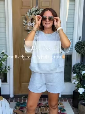 Anddddd orders more colors.  Wearing a medium!  #loungeset #loungewear #casualoutfit #matchingset #tiktokshopspringglowup 