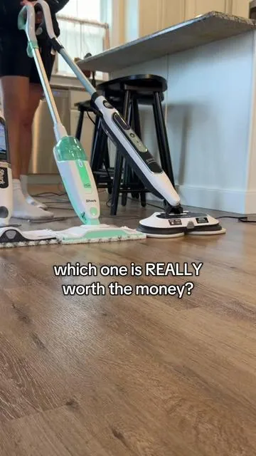 The winner here is clear. 🙌🏼 #steammop #steamcleaning #steamcleaner #floorcleaning #sharksteammop 