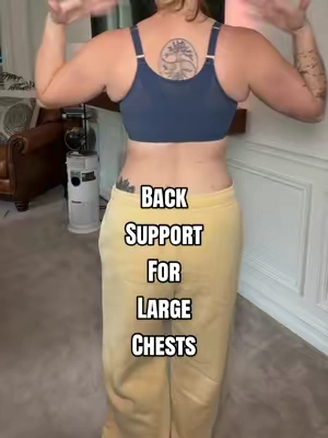 Big chest girls know the daily struggle: shoulder strain, back pain, and that constant pull forward.

This front-closure posture support bra lifts from the band and supports your back so the weight isn’t just hanging from your shoulders. And not having to wrestle with back hooks? Immediate win!

#Bra #bras #liftingbra #brarecommendation #brareview 

@Delimira @Delimirabras 