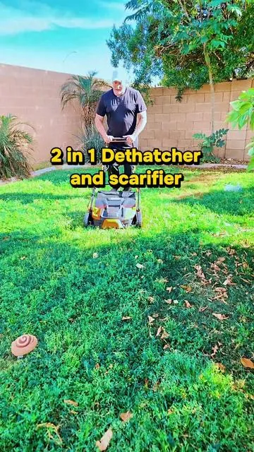Features dual blades for dethatching and scarifying with tool-free switching for convenience. -Powerful Performance. Equipped with a 13A motor, 9-blade scarifier and 20-tooth rake for effective soil loosening and debris cleanup. -Versatile Settings. Offers 5-position depth settings and 2-position adjustable handle to cater to various users' heights and yard conditions. -Easy Operation. Designed for quick setup with a compact and lightweight body, making it easy to store and operate. -Built with a metal body and equipped with heavy-duty wheels, wire clamps, and a waterproof plug for enhanced safety and durability. -13-gal detachable nylon bag reduces the frequency of emptying, saving time and effort in yard maintenance.#spring #vevor #springglowup #Greenish #tliktokshopcreatorpicks @VEVOR Store @VEVOR Outdoor Store @VEVOR Automotive Store  