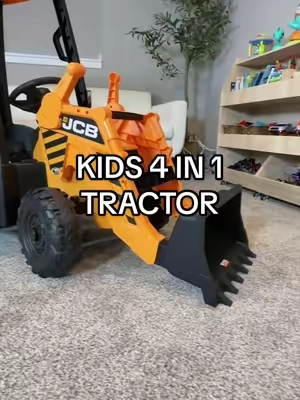 The work truck lovers are going to freak over this one 😍🚜⚠️ #kidsrideoncars #summermusthaves #toddlermusthaves #screenfreefun 