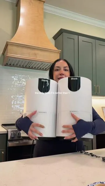 clean air x 2 🌤️ @Shark Home #sharkhome #airpurifier #sharkairpurifier #homefinds #homemusthaves 