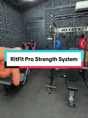 We can finally build an affordable home gym 🙌🏽 @RitFit @RitFit  #homegym #ritfit #garagegym #m1smithmachine #legpressmachine 