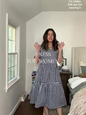 Your throw on and go cotton midi dress #cottondress #mididress #dress 