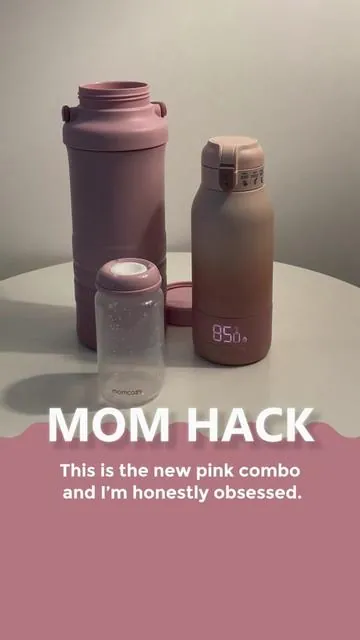 Limited stock!Momcozy just launched a new pink combo #momessentials #travel #milkwarmer #pumpingmom #bottlefeeding