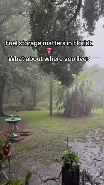 Living in a hurricane zone? Reliable fuel storage isn’t optional. VEVOR upgraded these and they sell out fast. #fyp #hurricaneprep #floridalife #emergencyprep #tiktokshopfinds 