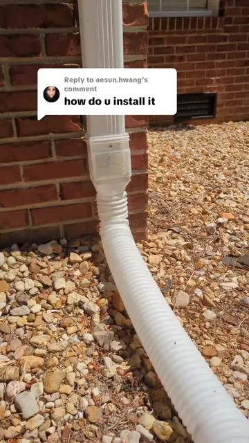 Replying to @aesun.hwang The @VEVOR Store @VEVOR Home Store @VEVOR Outdoor Store Gutter Downspout Extension with leaf clean outs are great for helping move unwanted water away from your house foundation. Grab yoursbfrom the shopping cart Link on the video. #vevor #gutters #rainwater #drainage #foundation 