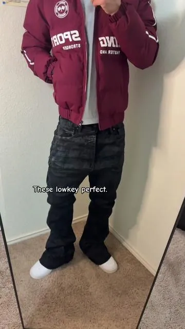 10/10  #affordablefashion #fashiontiktok #mnml #flares #jeans 
