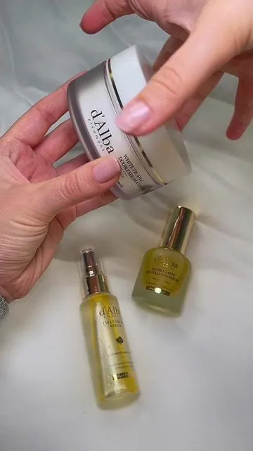 The best skincare line ever I always re up #dalbasprayserum #dalbaskincare #dalbaglow #dalbadualcream #greenish 