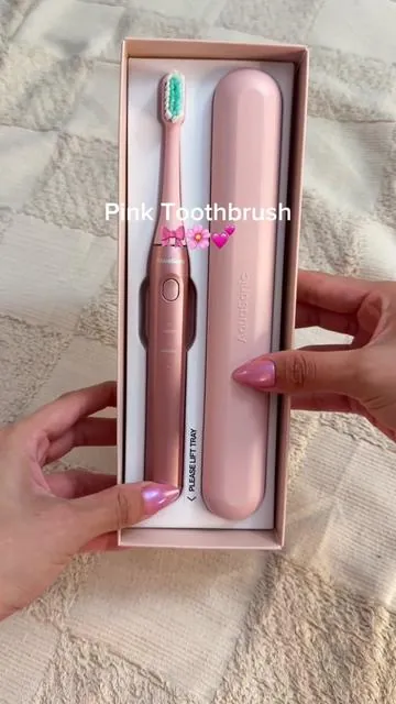 Super cute and affordable 🎀 @AquaSonic #aquasonic #aquasonictoothbrush #electrictoothbrush #aquasoniciconelectrictoothbrush #tiktokshopspringglowup 