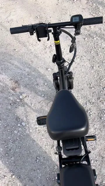 Electric Folding Bicycle. #electricfoldingbicycle #foldingbicycle #greenish 