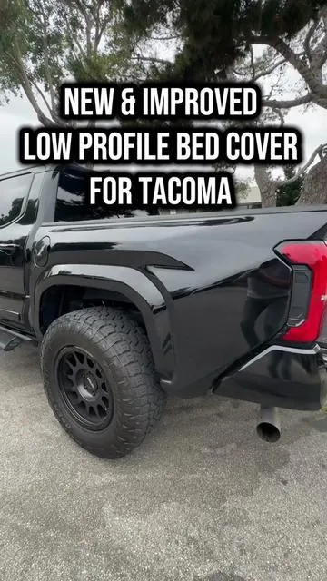 @Yitamotor killed it with this one! Sleek low profile look, highly secure, easy install at an affordable price. Will fit a 2016-2026 Tacoma 5 foot bed.  #tacoma #toyotatacoma #tiktokmademebuyit #bedcover #tiktokshopdeals 