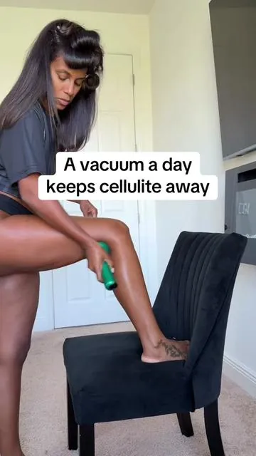 Nothing can rid of cellulite permanently but this feels so good helps love blood flow and reduces the appearance with consistent use 

#cellulitereduction 