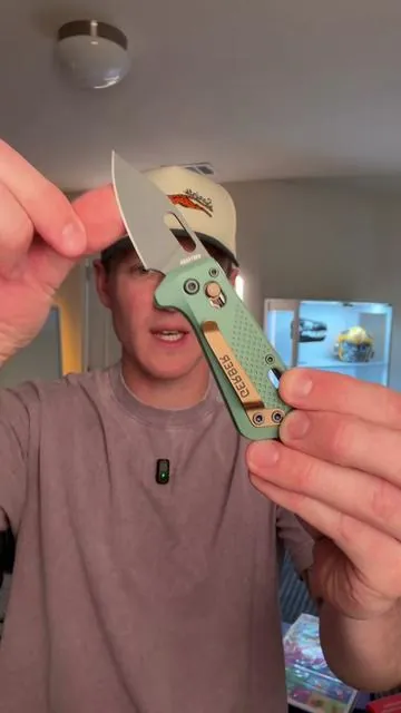 @Gerber Gear Nectar lightweight edc in Baltic haze. #everydaycarry #knife #gerbergear #pocketknife #tiktokshopcreatorpicks 