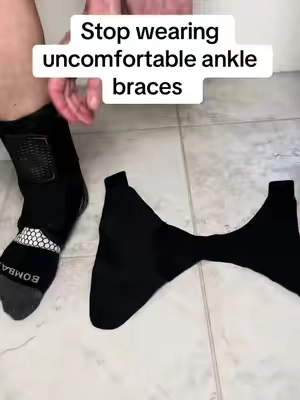 Never going back #AnkleBrace #AnkleBraces #WashableAnkleBraces #BestAnkleBraces