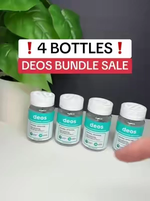 Deos Deodorant Supplement Bundle! #deos 