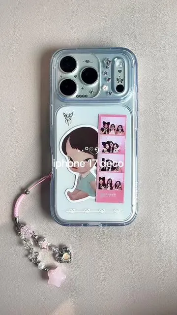 keeping my bsf w me at all times >>  #cute #phonecase #iphone17 #deco #clearphonecase 
