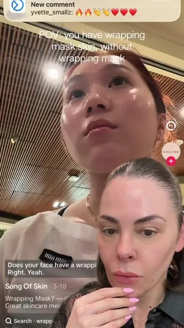 #greenscreenvideo What in the glow show glass skin is this situation- I had to buy immediately to see. It looks great in its own but if your dry this was amazing under foundation. No pilling and my skin was plump all day - it’s totally worth the price for a great hydration cream. I would say it’s definitely more for those on drier side who love a glassy glossy skin finish -#ttshop #glassskin #skincare #skincareroutine 