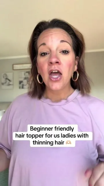 Your hair is thinning and you have never purchased a hair topper. 👀 This @Paneway 16 inch hair topper is beginner friendly and perfect for us ladies who have no idea what we are doing! It sells out fast on TikTok Shop so if you see the shopping cart run and grab you one! #beautyhacks #hairhacks #thinninghairsolution #hairtoppersforwomen #hairtopper 