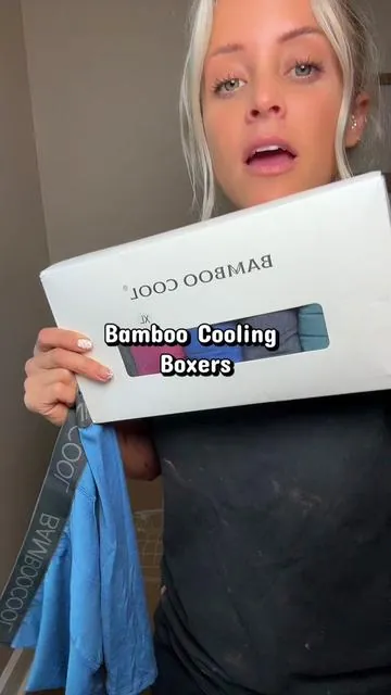 Cooling Bamboo boxers #boxers #bamboo #coolingboxers #fypシ 