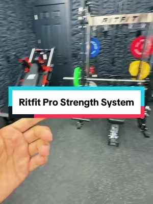 All you need is the Ritfit M1 2.0 Smith Machine and the 3 in 1 leg press machine for you home gym 🙌🏽  #ritfit #homegym #garagegym #smithmachine #legpressmachine 