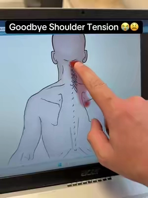 This is my go to massager for neck and shoulder tension! #neckpain #shoulderpain #neckmassage #shouldermassage #neckmassager 