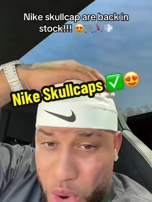 Nike Pro Dri-FIT Skull Cap Black & white ✅🔥 #nike #skullcap #haircap #drifit #tiktokshopcreatorpicks 