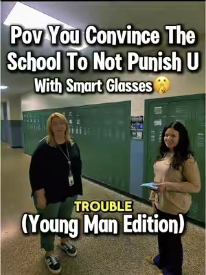 Pov You Convince The School To Not Punish You🤫#tiktokshop #tiktokshopfinds #tiktokshopping #viraltiktok #tiktokmademebuyit #school #glasses #fyp #viral #Product 