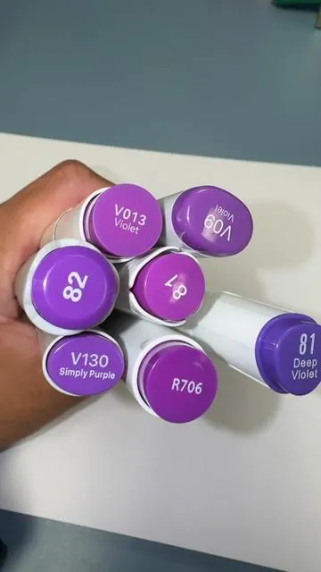Alcohol markers #lefthanded #handwritingasmr #coloring #markers #hydrated 