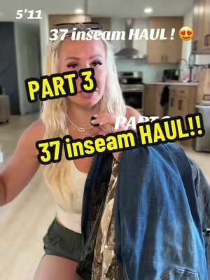PART 3 of my 37 inseam HAUL! Link is in orange box for all them ♥️