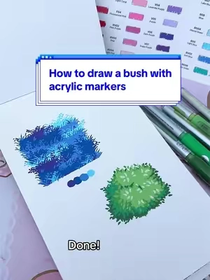 Replying to @Honestpoker You might need to pause to read, I really had to speed up the video 😅 I learned how to do these by searching “acrylic marker tutorials” on here btw! #acrylicmarkers #arttok #arttutorial 