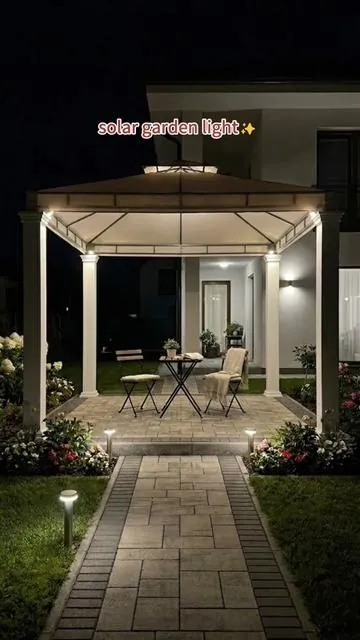 Solar garden light#garden #solar #lights #tiktokshop #decor 