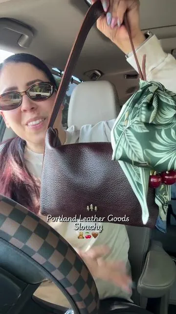 My Slouchy in Coldbrew 🧸🍒🤎 #tiktokshopstockup #portlandleather #portlandleathergoods #leatherbag #leatherbags @PORTLAND LEATHER GOODS 