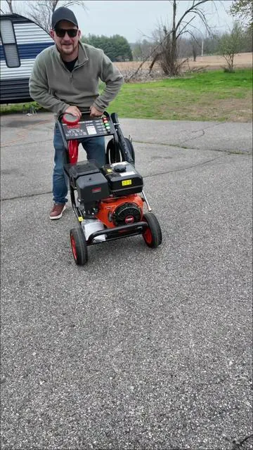 4400 PSI BIG BOY Gas Pressure Washer from Vevor! gas power washer capable of doing the serious jobs! ##gaspressurewasher #powerwasher #pressurewasher #powerwashing 