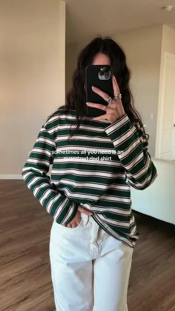 stripes + green combo 👌🏼