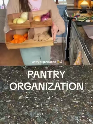 Perfect for produce organization 👏🏻#pantryorganization #pantrygoals #pantrymakeover #organizedhome #tiktokshopcreatorpicks 