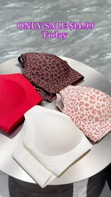 Leopard Jelly Bra🥰#oeakbras #comfortbra #summerlooks #jellybra #motherdaygift 