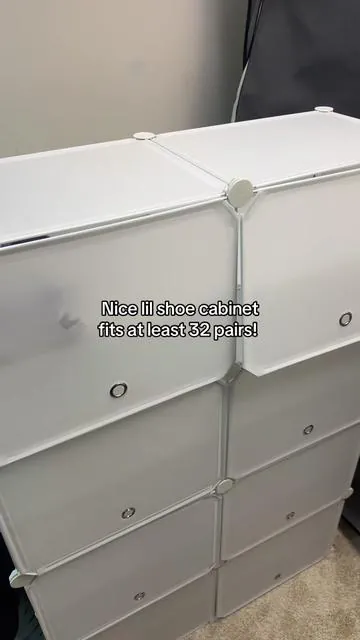 No excuses for having an organized home ‼️ #shoestorage #shoecabinet #tiktokshoprestock 