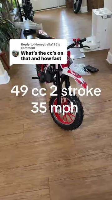 Replying to @Honeybella125 #2stroke #minibike #bike #bike #dealsforyoudays 