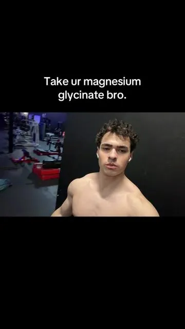 Iykyk. Most underrated gym supplement #gym #magnesium #nutricost #supplement #magnesiumglycinate  