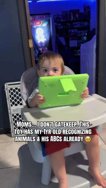 The end… such a proud mom moment 😭🥹 I truly underestimated this TikTok shop purchase. ❤️✨ We call this his “ipad” and he uses it every morning and loves to learn from it! 