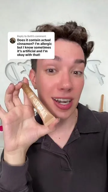 We love our lip balms, but please don’t risk your safety if you have allergies! 😫❤️ #painted #makeup #jamescharles #lipbalms 