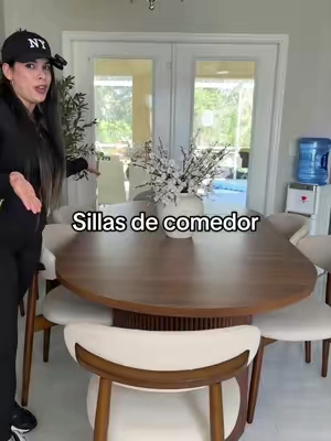 Te digo porque elegí estas sillas modernas, elegantes y estilo minimalista para que fueran parte de mi juego de comedor #tiktokshopcreatorpicks #tiktokshopmothersday #tiktokshopstockup #diningchair #homedecor 